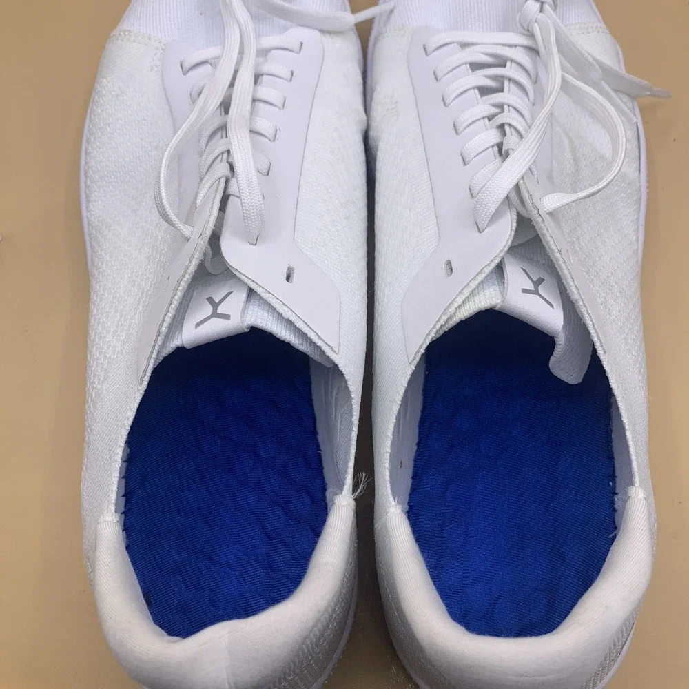 FLUX Adapt Trainer Men's White Sneakers - Size US 12